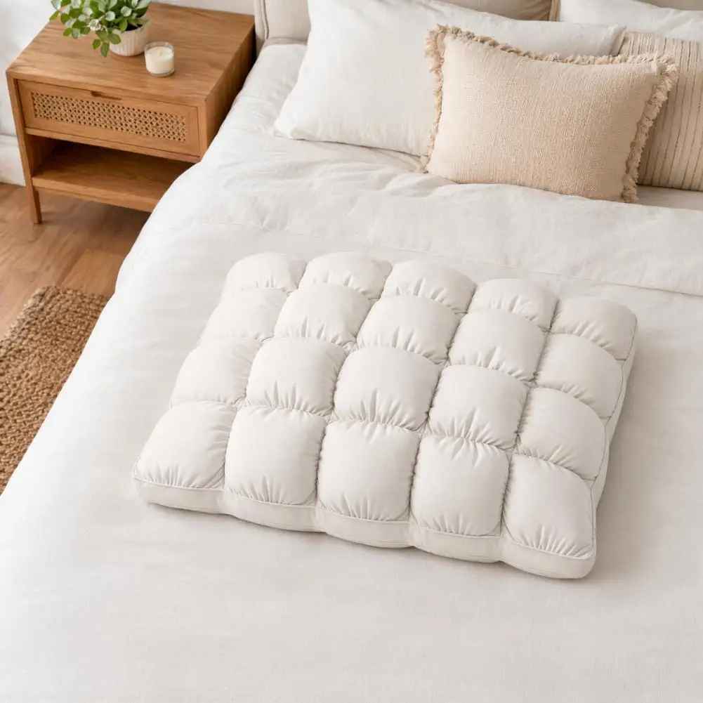 Sleeping Pillow Ergonomic Neck Support Machine Washable Cover