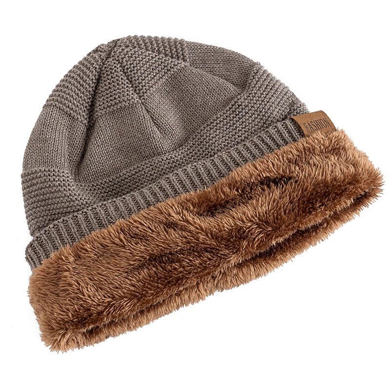 Slouchy Beanie Fleece-Lined Loose Fit