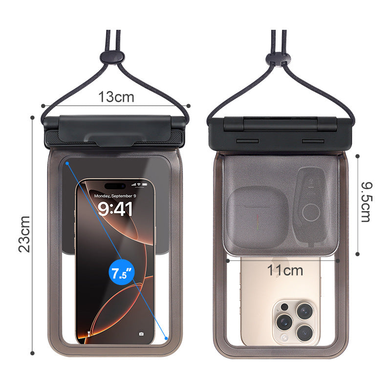 Smartphone Case IP68 Waterproof Touchscreen Strap & Pocket