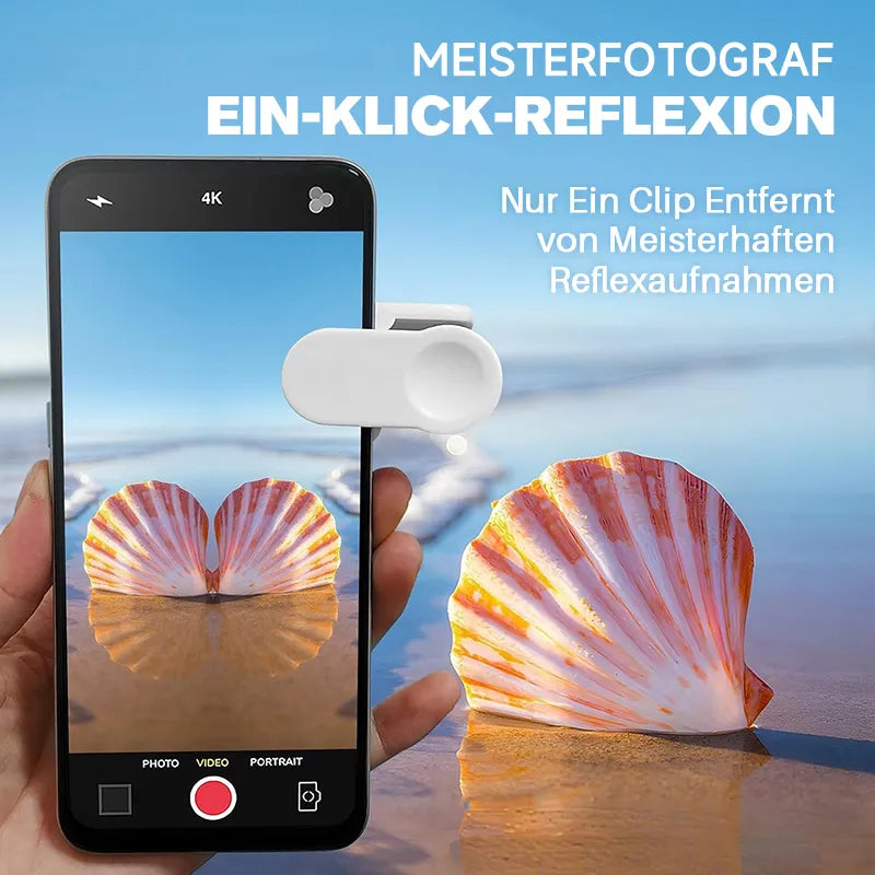 Smartphone Mirror Clip Instant Symmetry Universal Fit