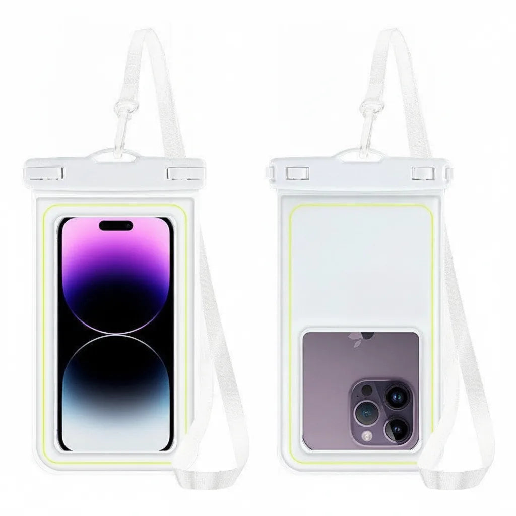 Smartphone Pouch IPX8 Waterproof Floating Touchscreen Window