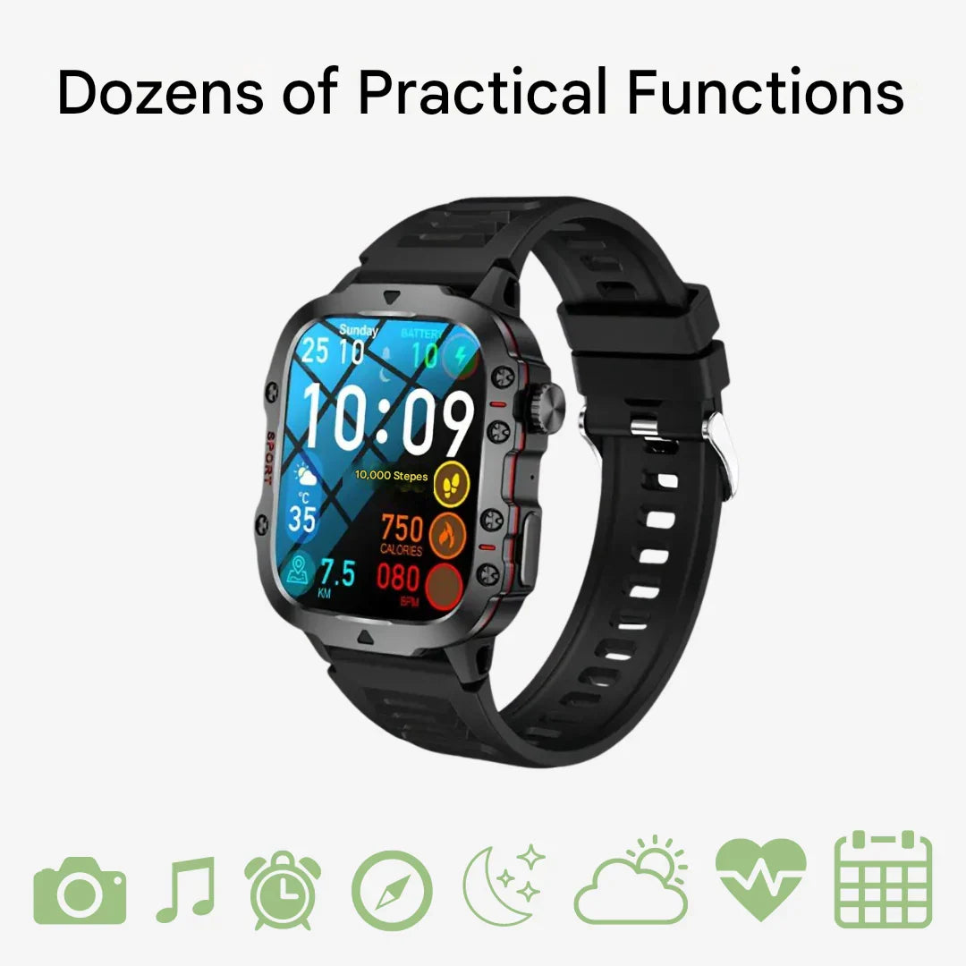 Smartwatch HD Touchscreen Multi-Sport Long Battery Life