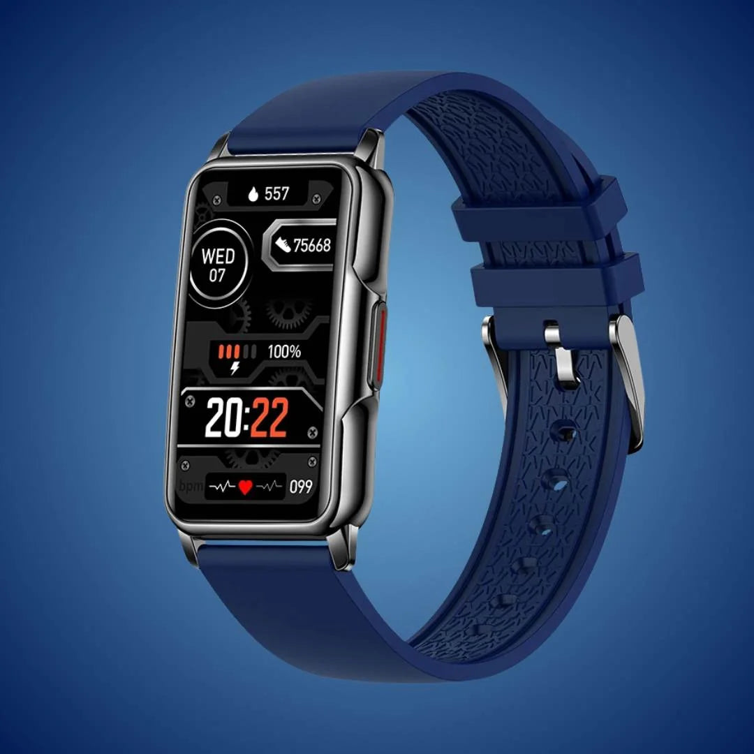 Smartwatch Metal Case Continuous Health Monitoring Interchangeable Straps
