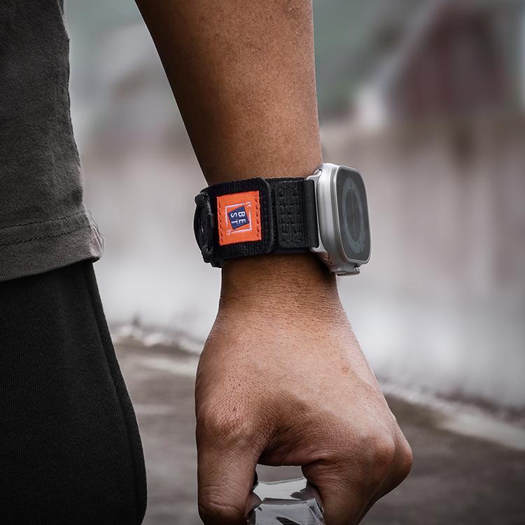 Smartwatch Strap Tactical Nylon Stainless Steel Connectors