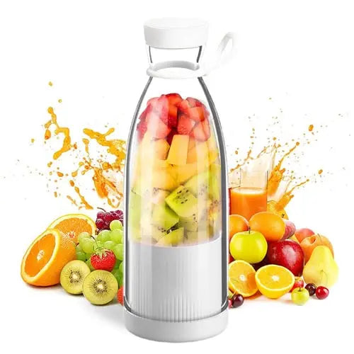 Smoothie Blender Bottle USB Rechargeable Six Stainless Steel Blades