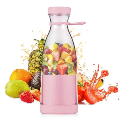 Smoothie Blender Bottle USB Rechargeable Six Stainless Steel Blades
