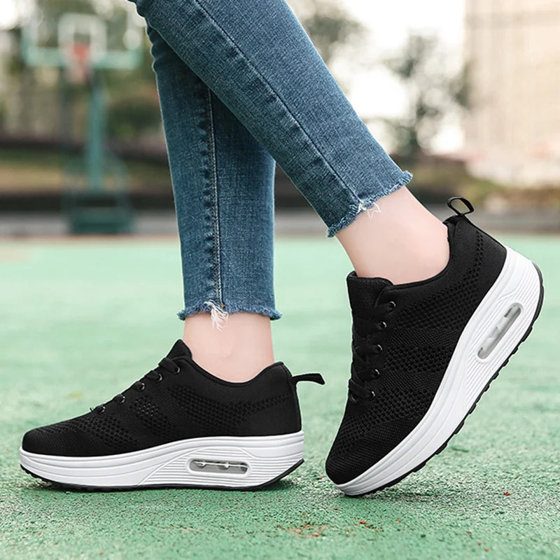 Sneakers Orthopedic Air-Cushioned Padded Heel
