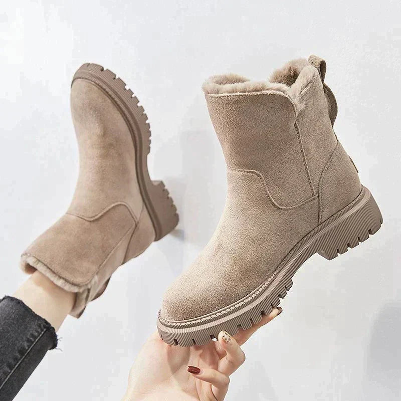 Snow Boots Waterproof & Insulated Faux Fur Lining