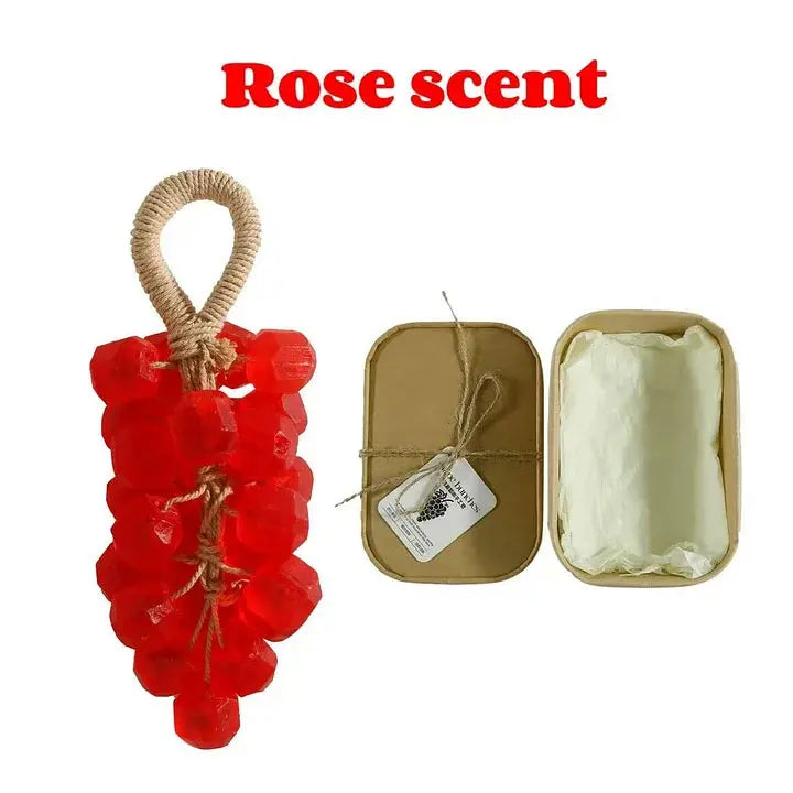 Soap Bar Handmade Grape Shape Mild For Sensitive Skin