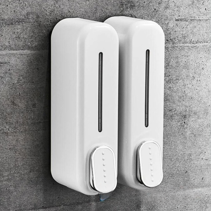Soap Dispenser Wall-Mounted Touchless Infrared & Adjustable Dose