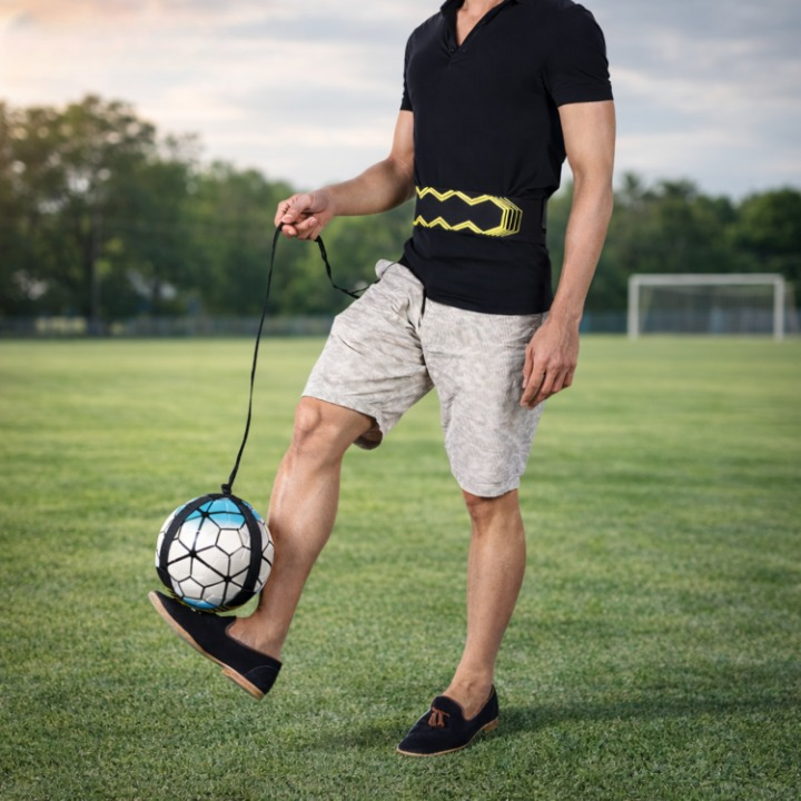 Soccer Training Band Automatic Ball Return Adjustable Neoprene