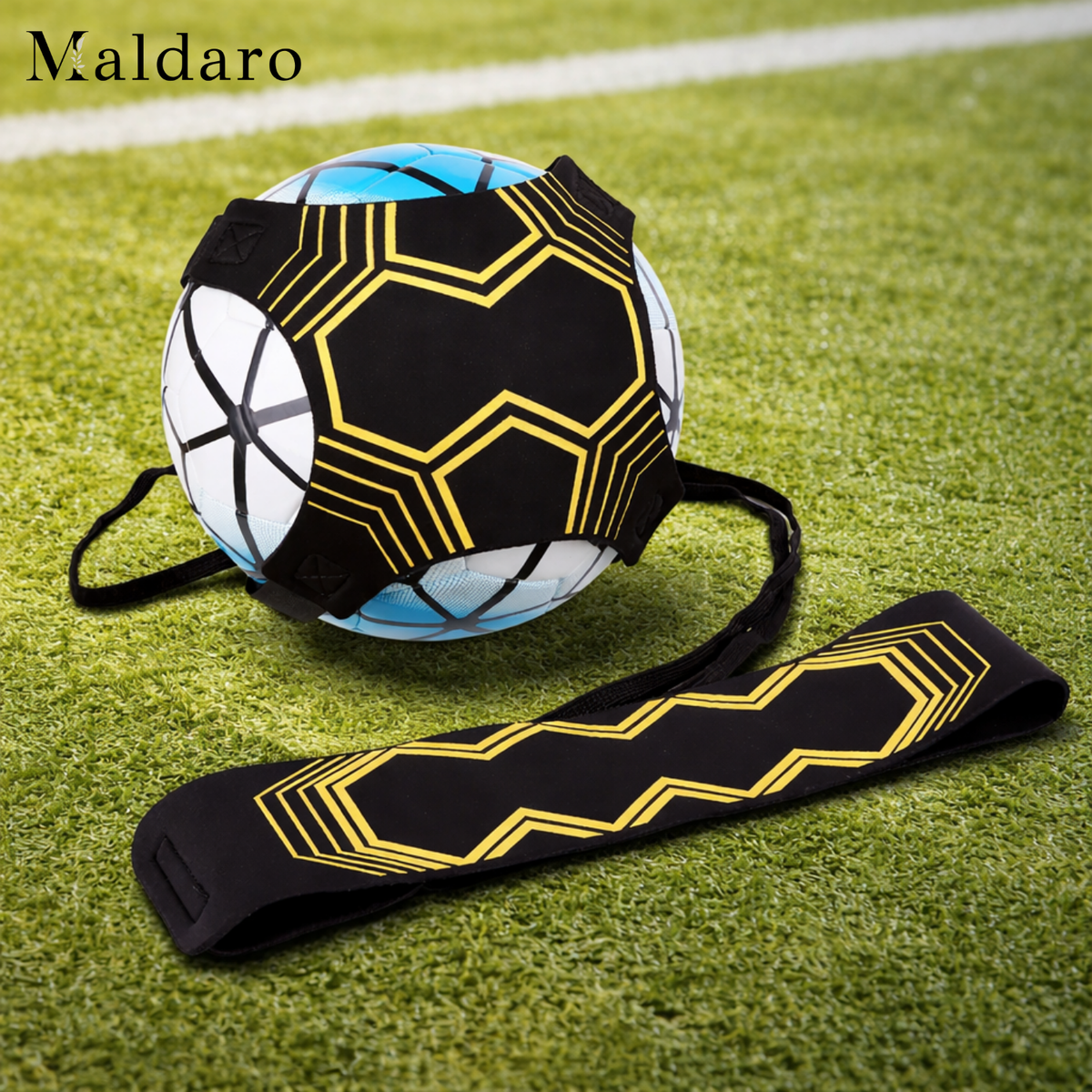 Soccer Training Band Automatic Ball Return Adjustable Neoprene