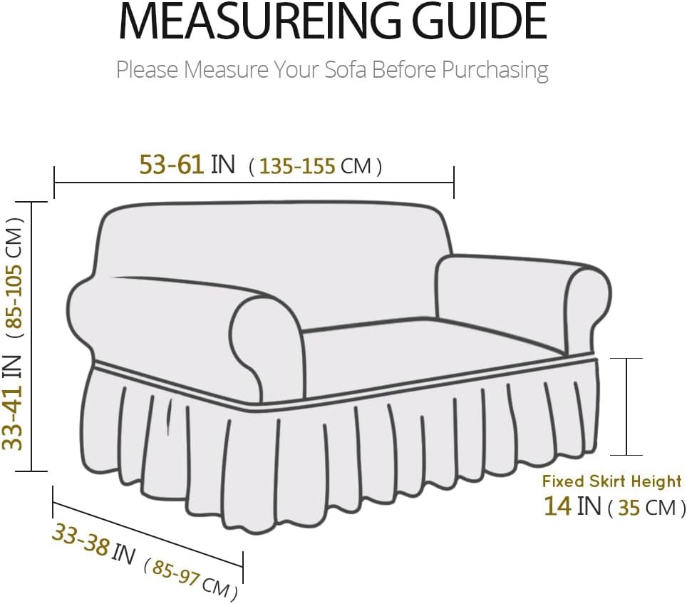 Sofa Slipcover Cloud-Soft Stretch & Anti-Slip Machine Washable
