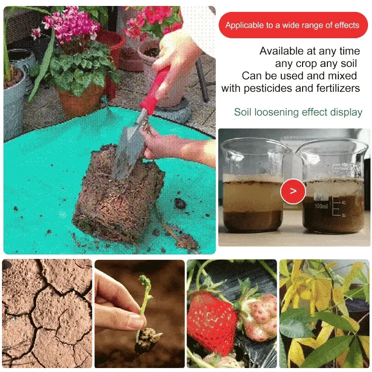 Soil Amendment Potassium Mineral Complex Root Aeration