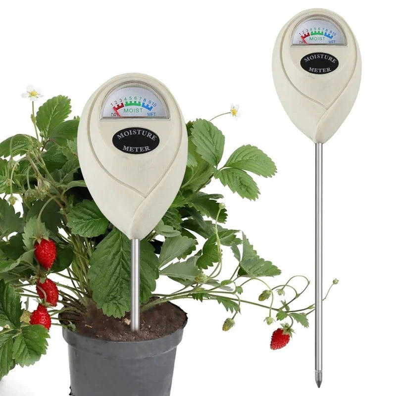 Soil Moisture Meter Analog Battery-Free 5.9 Inch Metal Probe