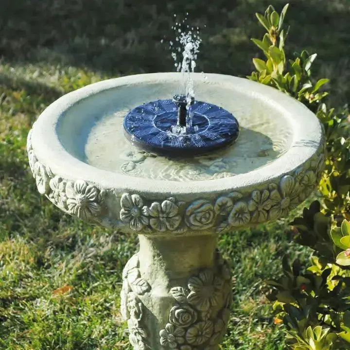 Solar Fountain Interchangeable Nozzles 17.7 Inch Spray