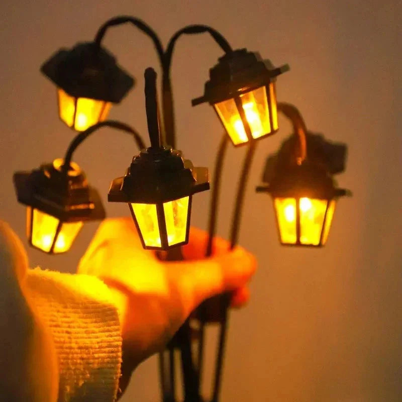 Solar Garden Lantern Automatic Dusk-to-Dawn Weatherproof