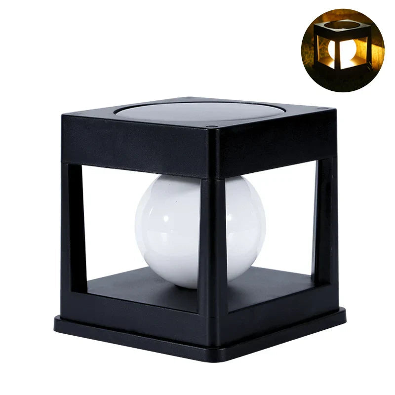 Solar Garden Lantern Automatic Sensor Warm & Cool White