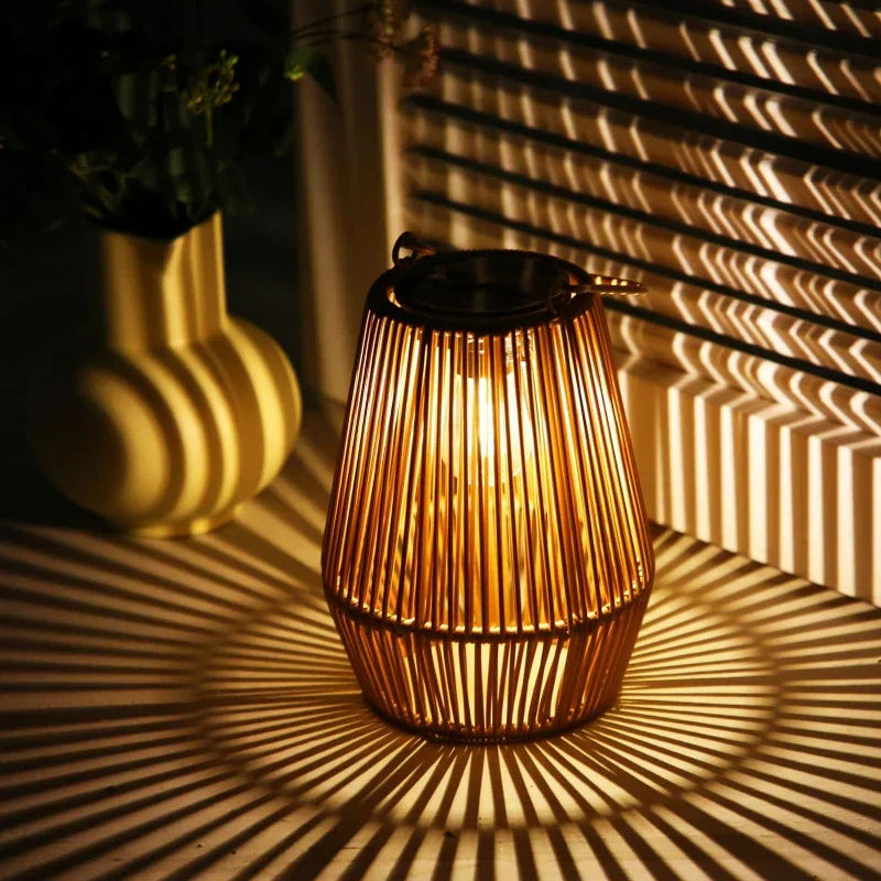 Solar Garden Light Handwoven LED & Waterproof