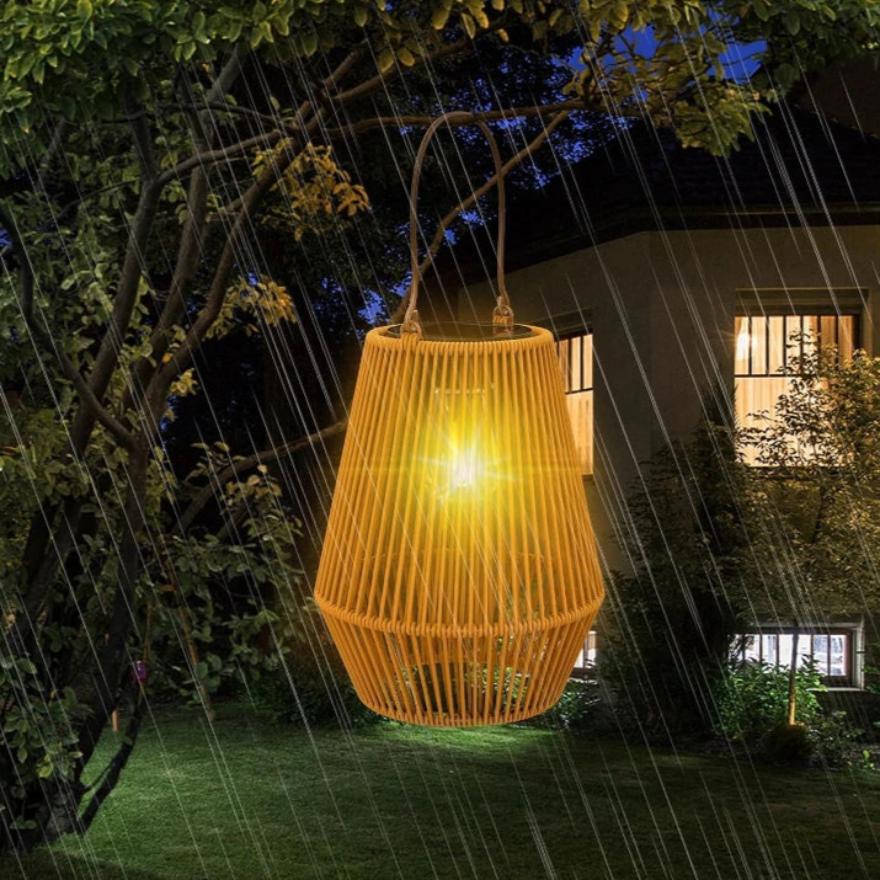 Solar Garden Light Handwoven LED & Waterproof