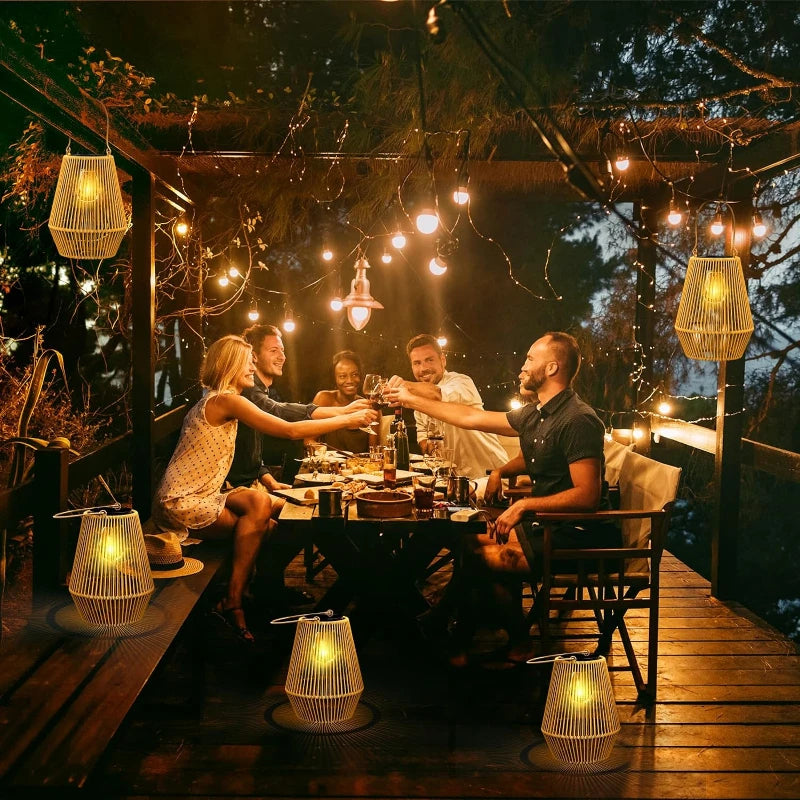 Solar Garden Light Handwoven LED & Waterproof