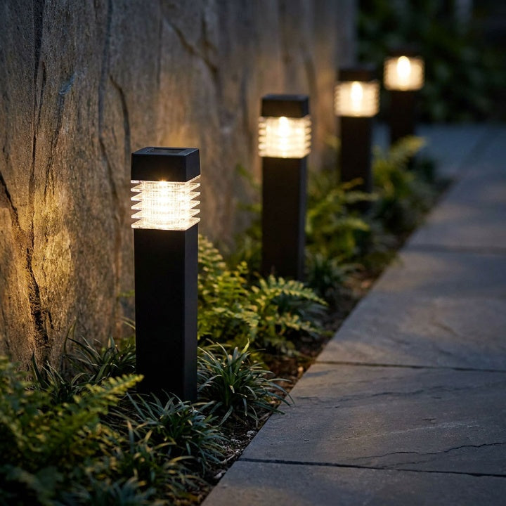 Solar Ground Light Automatic Dusk To Dawn Waterproof