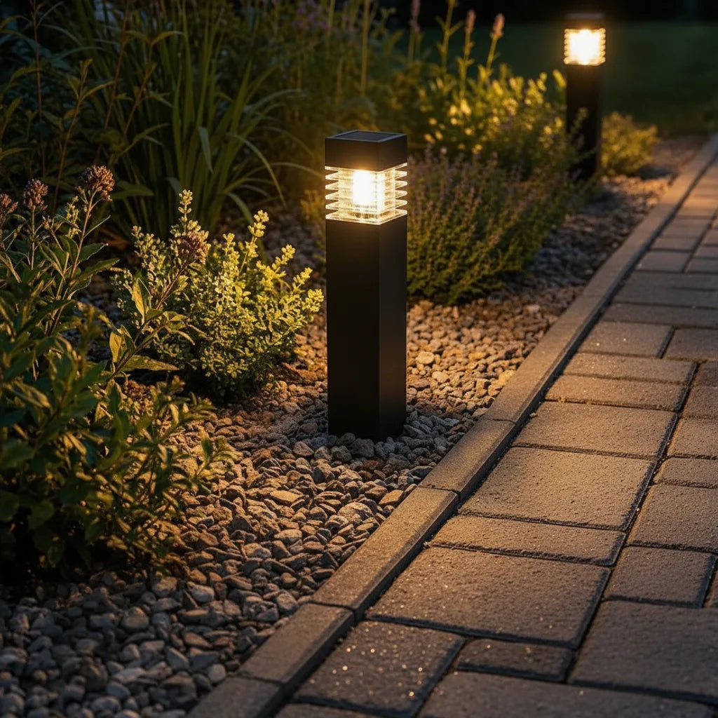 Solar Ground Light Automatic Dusk To Dawn Waterproof