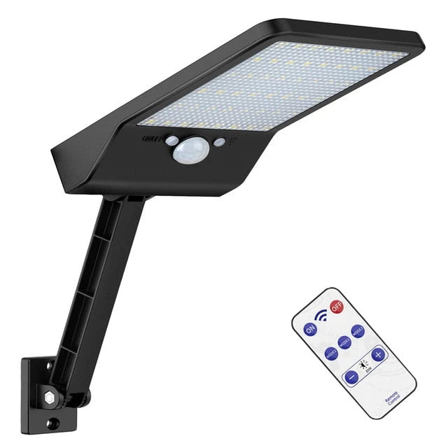 Solar Outdoor Light Motion Sensor & Remote 800 Lumens