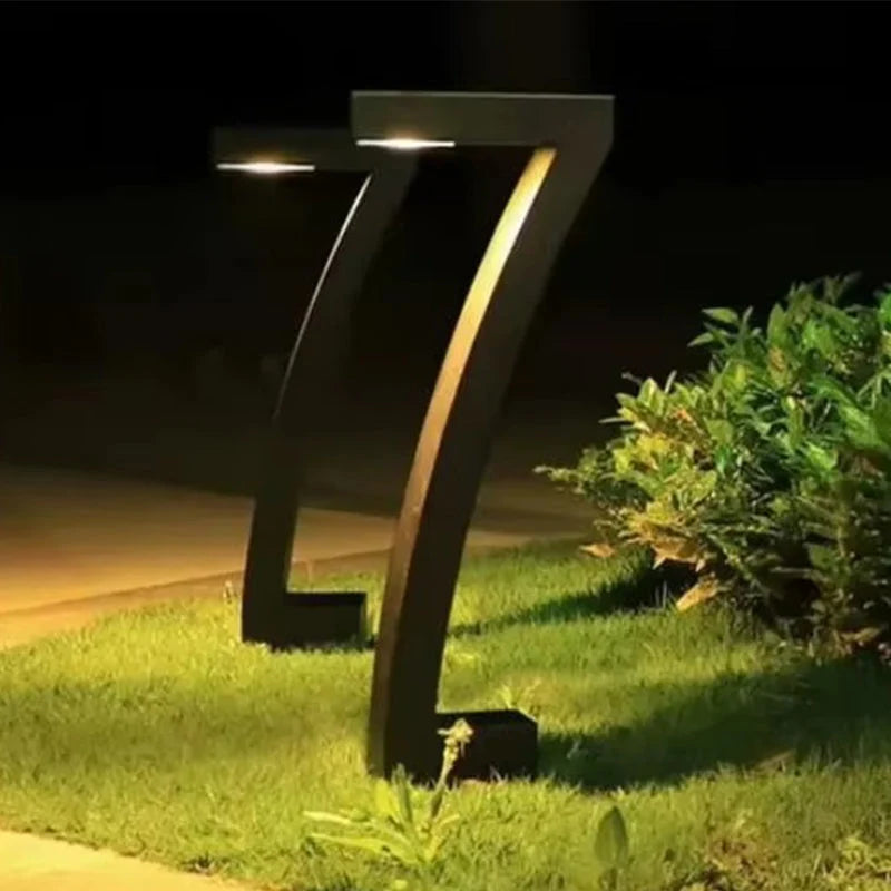 Solar Pathway Light Seven-Shaped Weatherproof 12-Hour