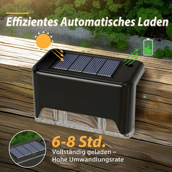 Solar Patio Lights Motion Sensor Set of 4