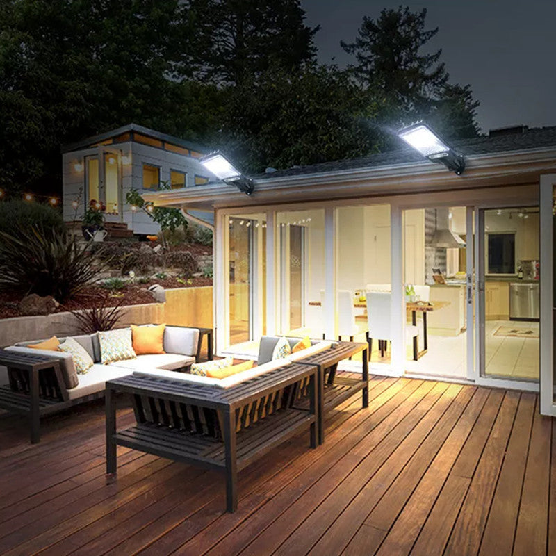 Solar Street Light LED Motion Sensor Remote Control