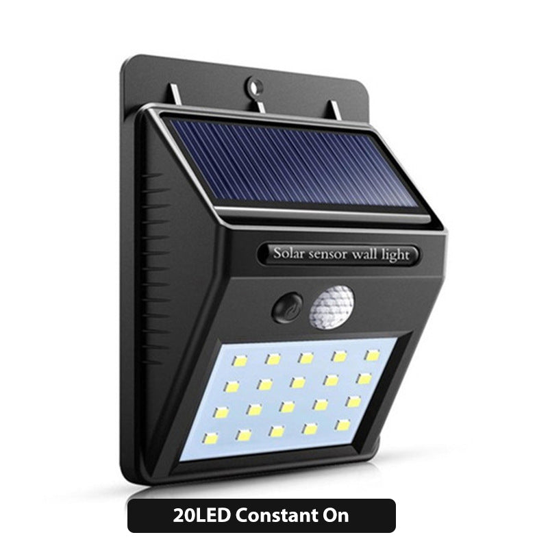 Solar Wall Light Motion Sensor & Weatherproof