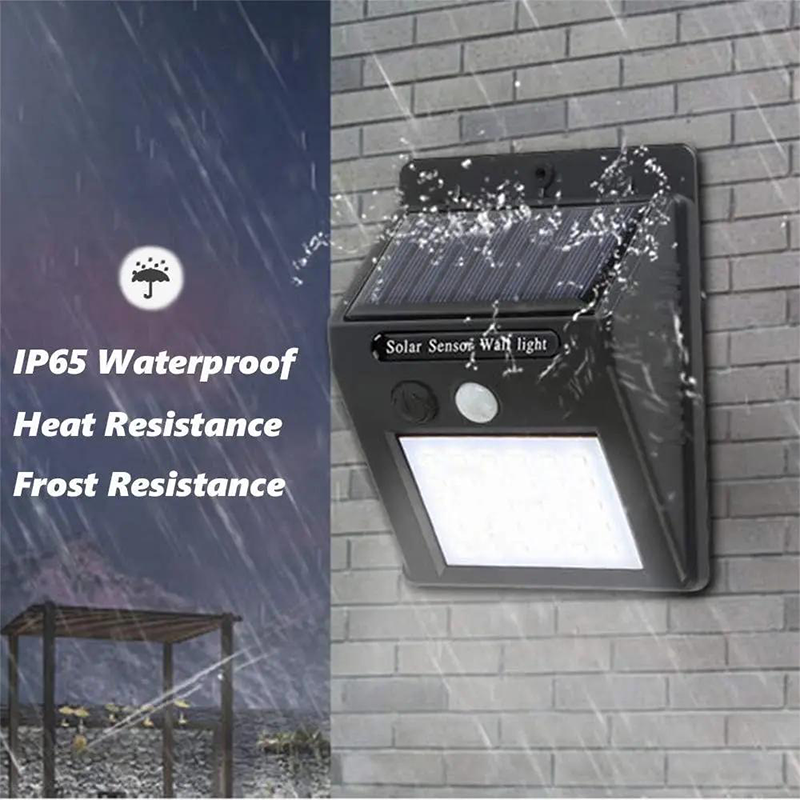Solar Wall Light Motion Sensor & Weatherproof