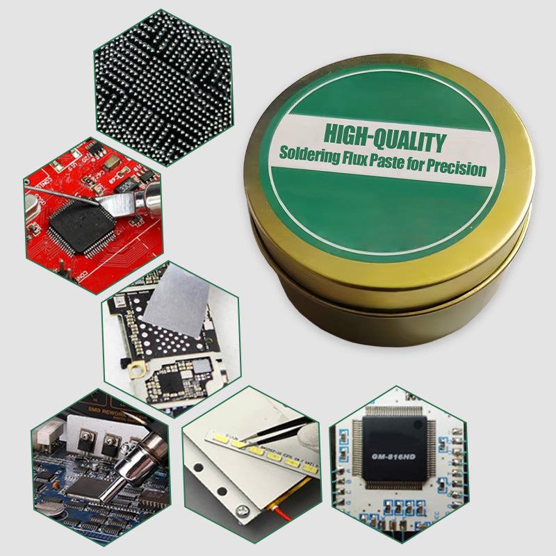 Soldering Flux Paste Residue-Free & Non-Corrosive Precision Dosing