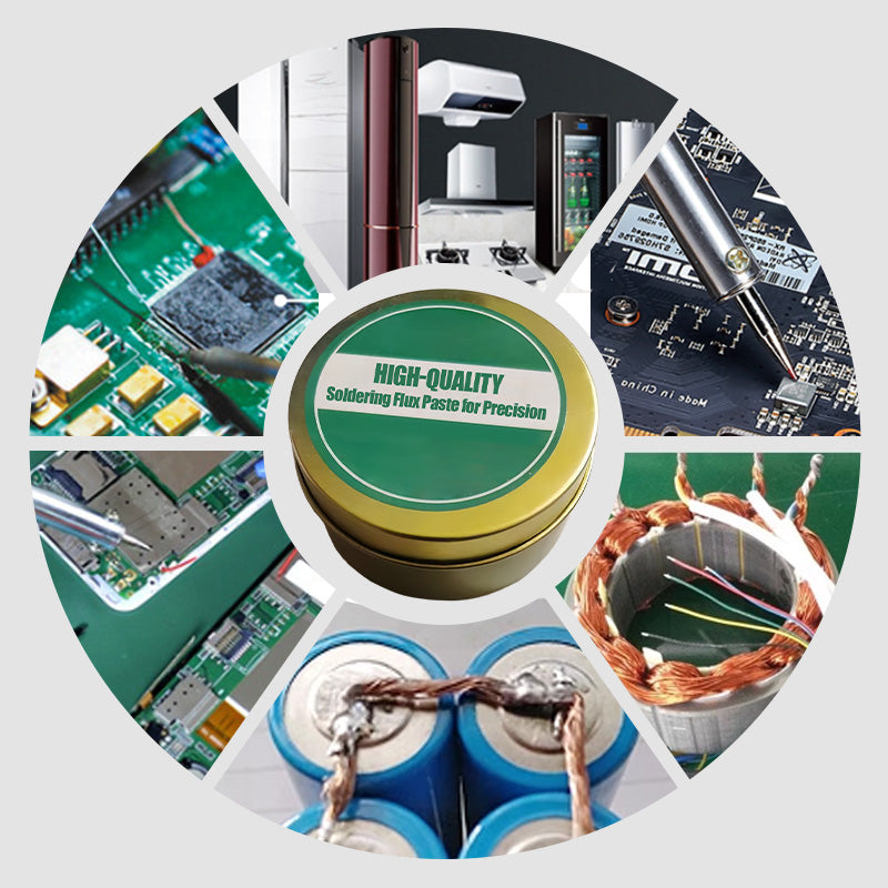 Soldering Flux Paste Residue-Free & Non-Corrosive Precision Dosing