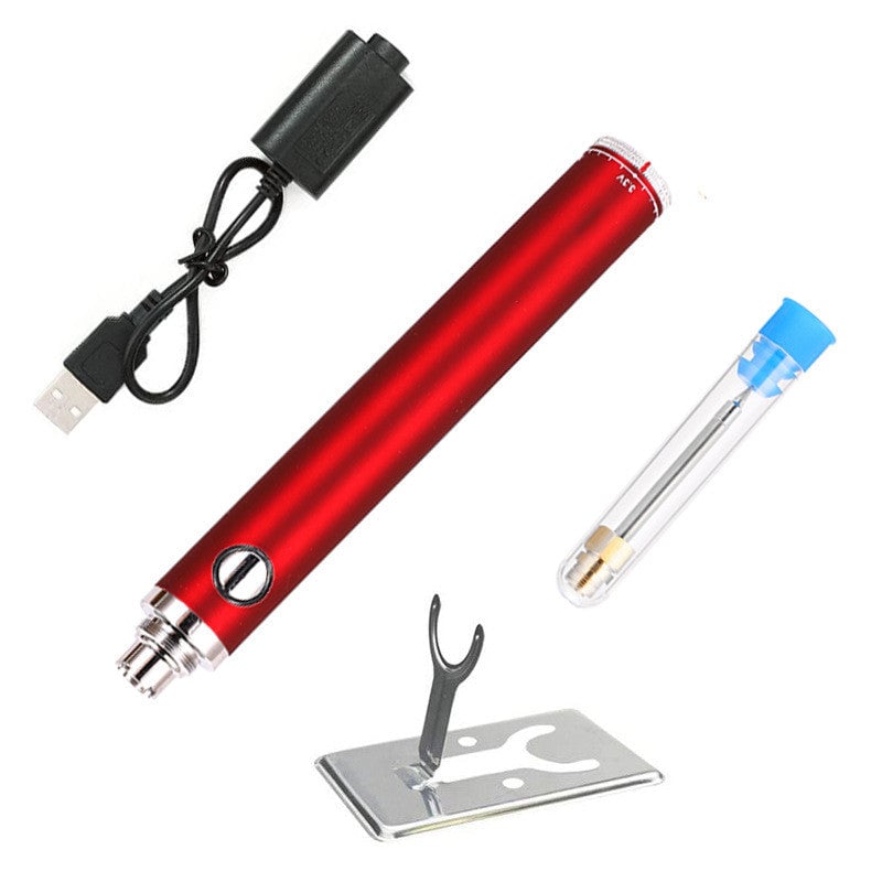 Soldering Iron USB Rechargeable Fast-Heating & Adjustable Temperature