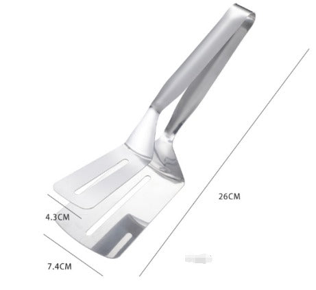 Spatula 2-in-1 Tongs & Turner Stainless Steel