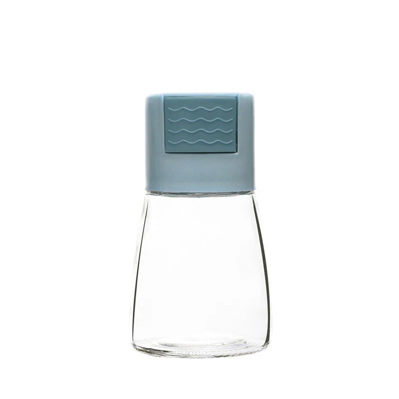 Spice Dispenser Pressure-Assisted Push-Button Portion Control
