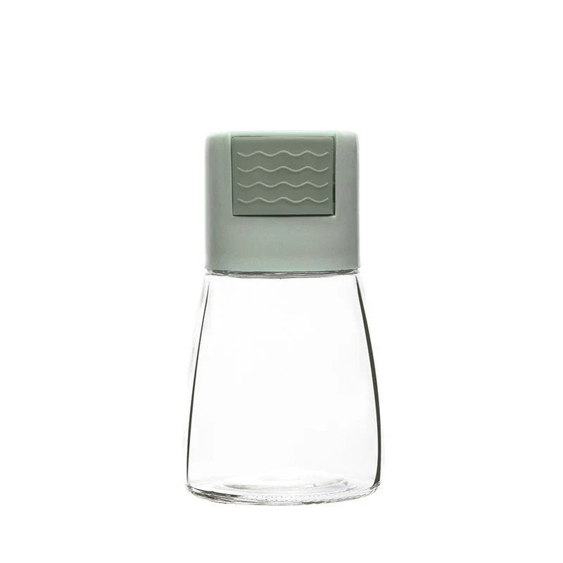 Spice Dispenser Pressure-Assisted Push-Button Portion Control