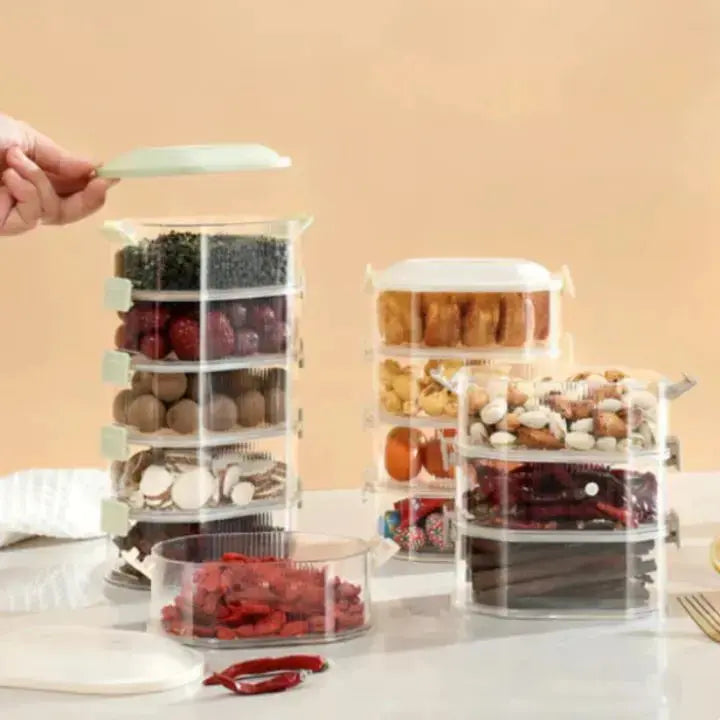 Spice Organizer Airtight & Stackable BPA-Free