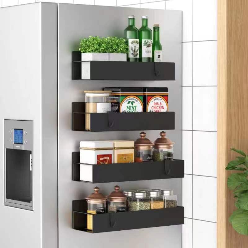 Spice Rack Set Magnetic Powder-Coated Set of 4