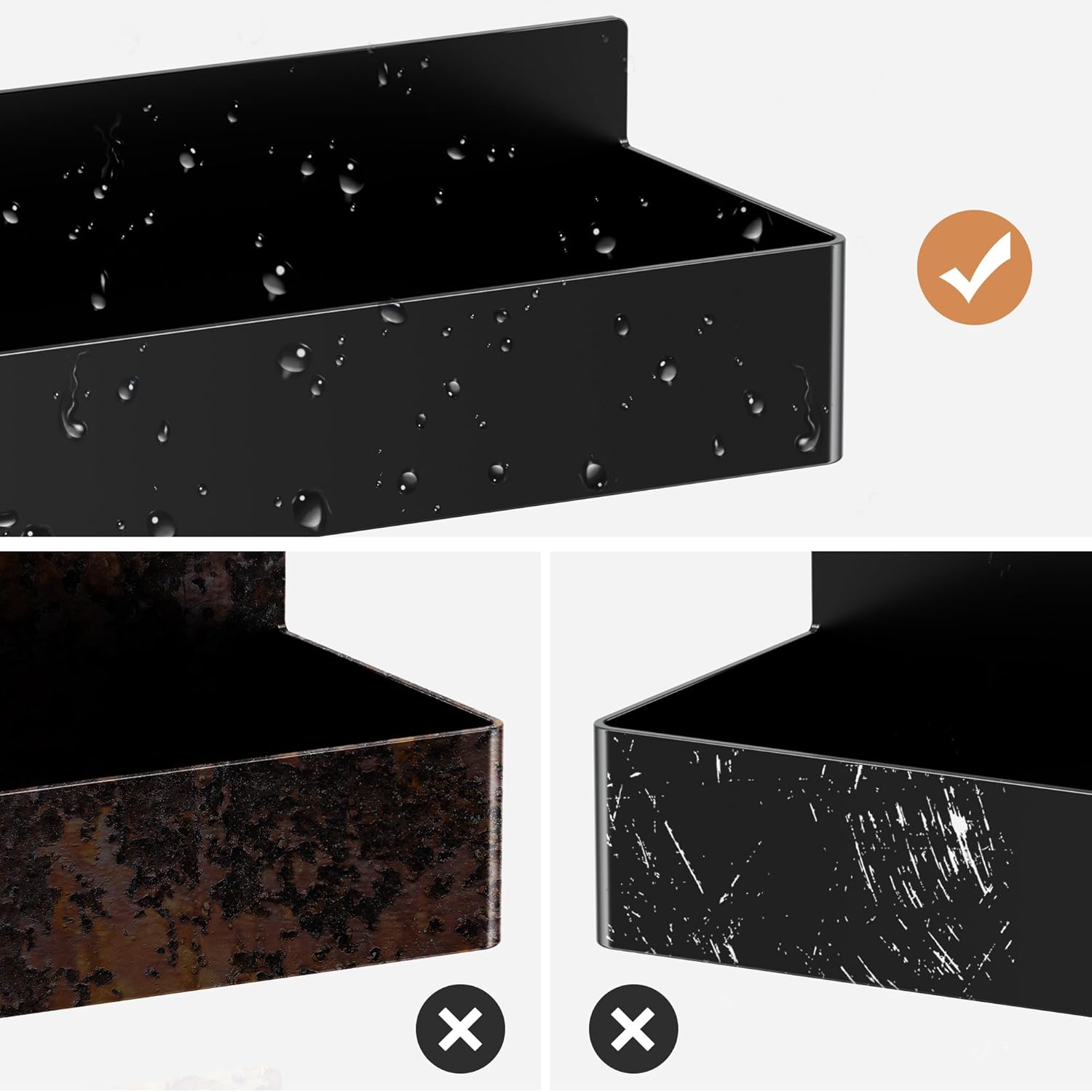 Spice Shelf Magnetic Carbon Steel Holds 8 Lbs