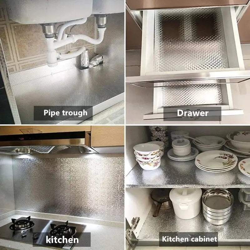 Splash Guard Film Heat-Resistant Self-Adhesive Waterproof