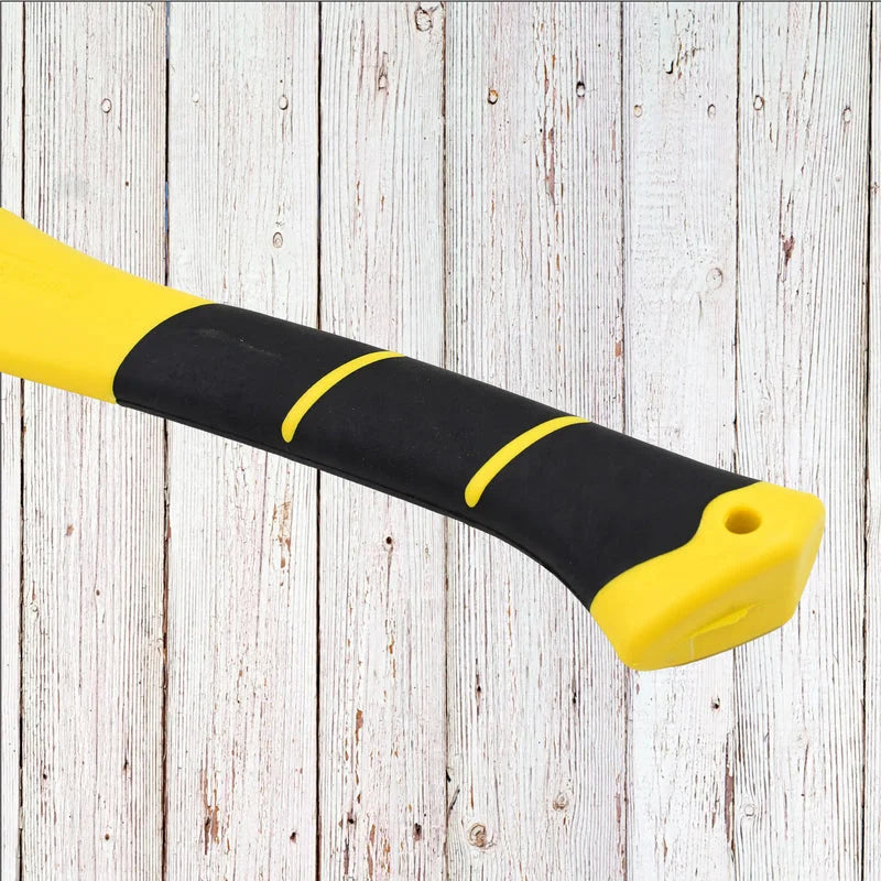 Splitting Axe Carbon Steel Blade Non-Slip Fiberglass Handle