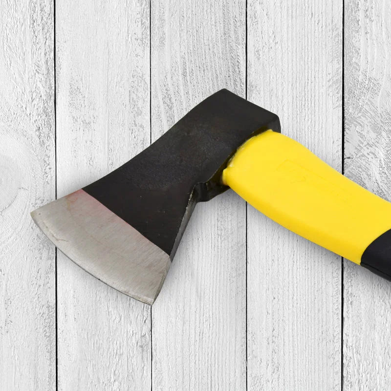 Splitting Axe Carbon Steel Blade Non-Slip Fiberglass Handle