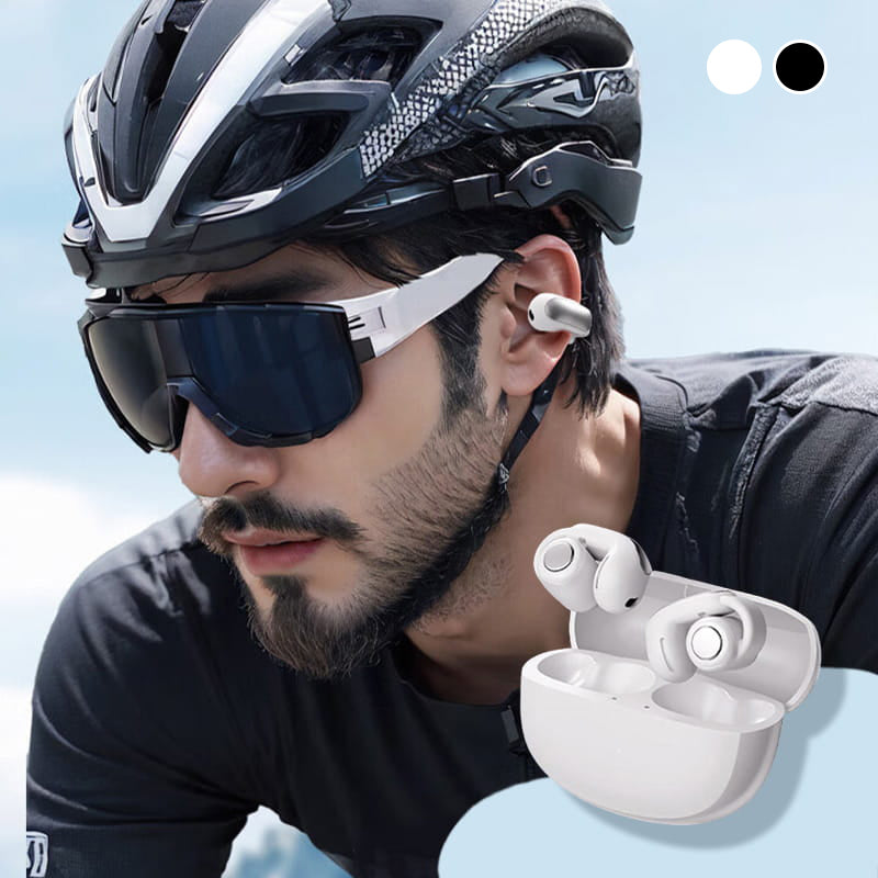 Sports Headphones Open-Ear 48-Hour Battery Noise-Cancel Mic