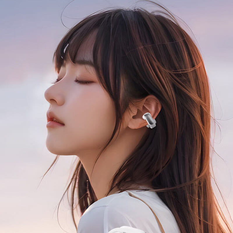 Sports Headphones Open-Ear 48-Hour Battery Noise-Cancel Mic