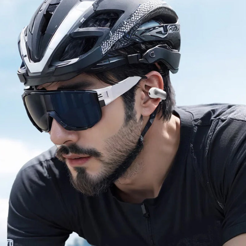 Sports Headphones Open-Ear 48-Hour Battery Noise-Cancel Mic