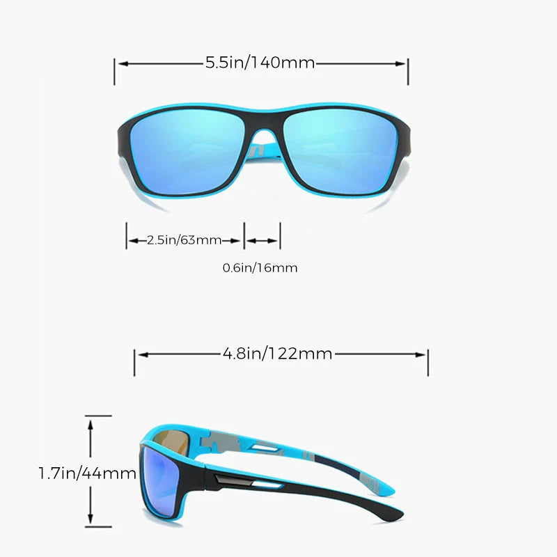 Sports Sunglasses Polarized Impact-Resistant UV400