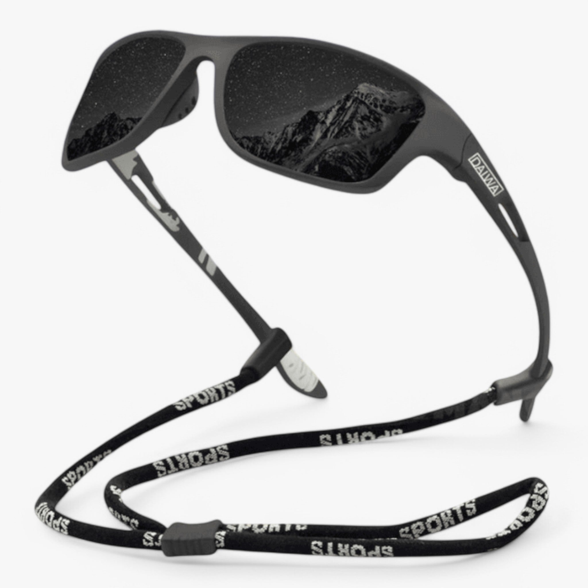 Sports Sunglasses Polarized UV400 Scratch-Resistant & Non-Slip Fit